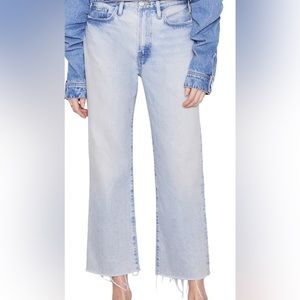 FRAME Le Jane Original Crop Jean High Waist Straight Jeans NWOT - Sz 28